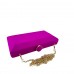 Bolso Clutch Efecto Raso